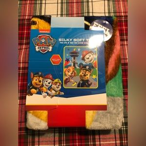 Paw patrol throw blanket
